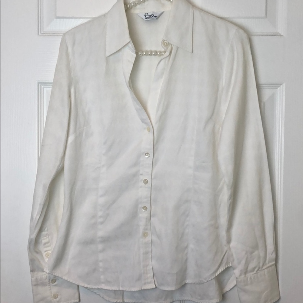 Lilly Pulitzer button up top